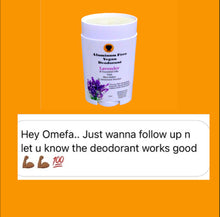 Load image into Gallery viewer, Aluminum Free Vegan Deodorant is