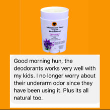 Load image into Gallery viewer, Aluminum Free Vegan Deodorant is