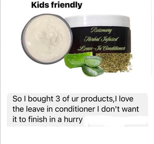 Rosemary Herbal Infused Leave in Conditioner