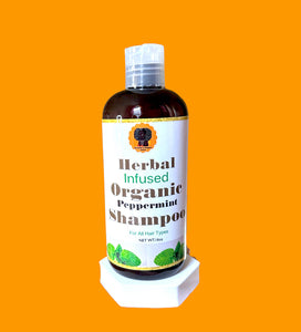 Herbal Infused Organic Hemp Peppermint Shampoo